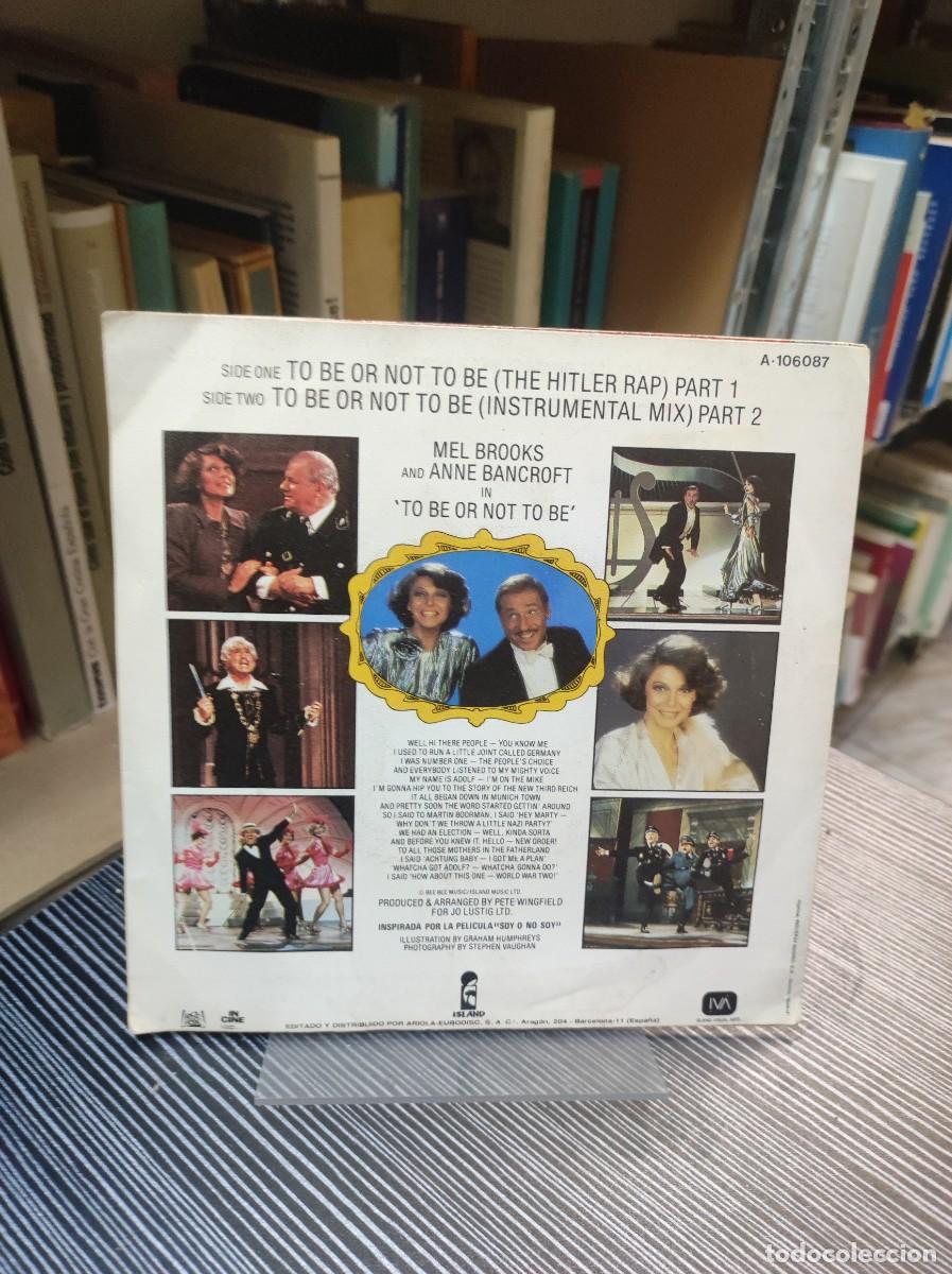 Discos de vinilo: Mel Brooks &ndash; To Be Or Not To Be (The Hitler Rap) - Foto 2
