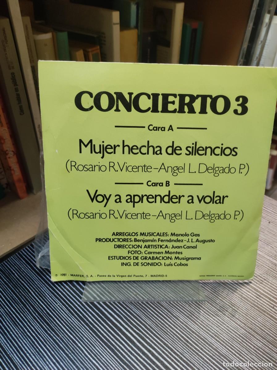 Discos de vinilo: Concierto 3 &ndash; Mujer Hecha De Silencios - Foto 2