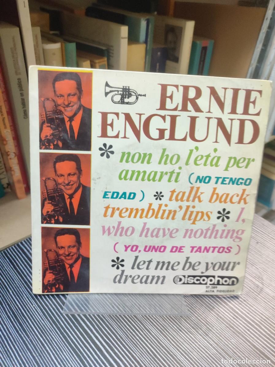 Discos de vinilo: ERNE ENGLUND NO TENGO EDAD TALK BACK TREMBLIN LIPS - Foto 1