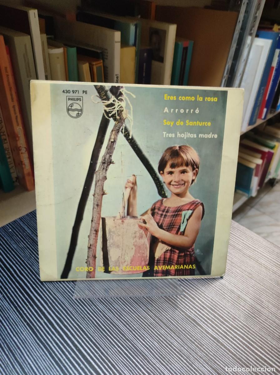 Discos de vinilo: Coros De Las Escuelas Avemarianas &ndash; Eres Como La Rosa - Foto 1