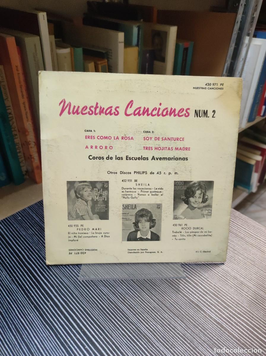 Discos de vinilo: Coros De Las Escuelas Avemarianas &ndash; Eres Como La Rosa - Foto 2
