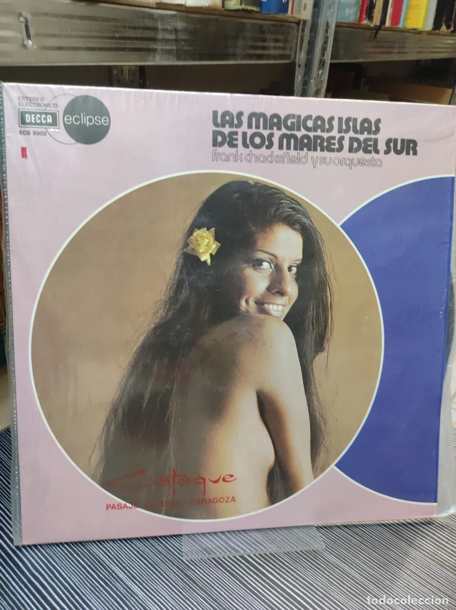 Discos de vinilo: Frank Chacksfield Y Su Orquesta &ndash; Las M&aacute;gicas Islas De Los Mares Del Sur - Foto 1