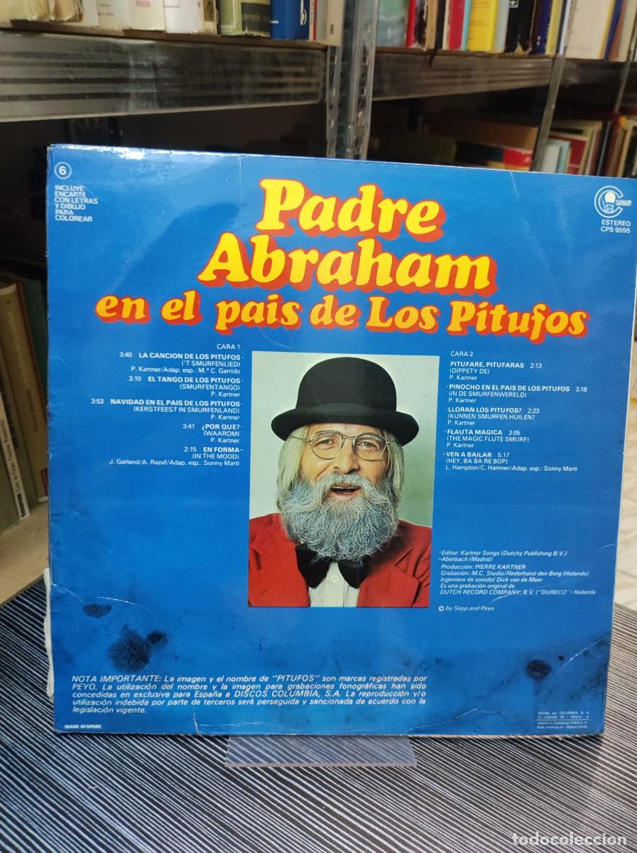Discos de vinilo: Padre Abraham &ndash; Padre Abraham En El Pa&iacute;s De Los Pitufos - Foto 2