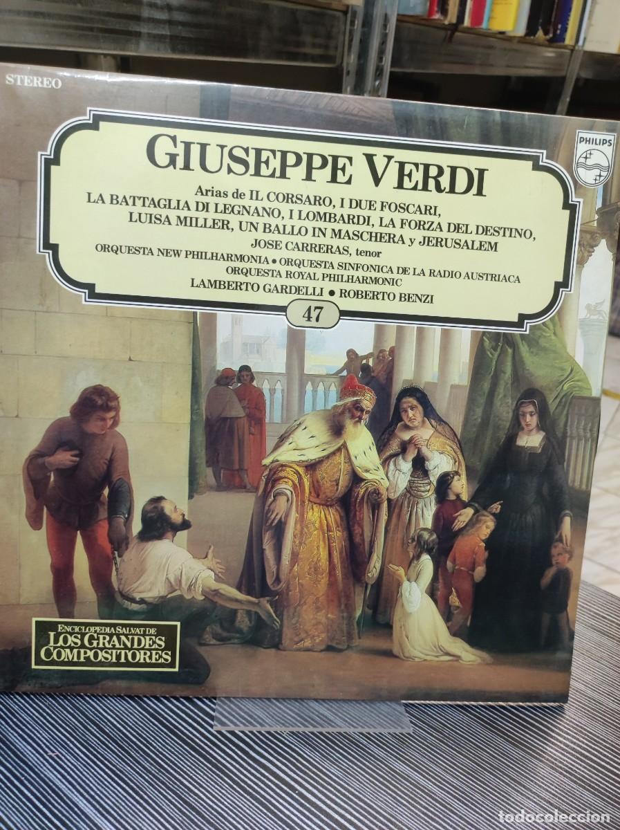 Discos de vinilo: Giuseppe Verdi // Jos&eacute; Carreras + Various &ndash; Arias De ... - Foto 1