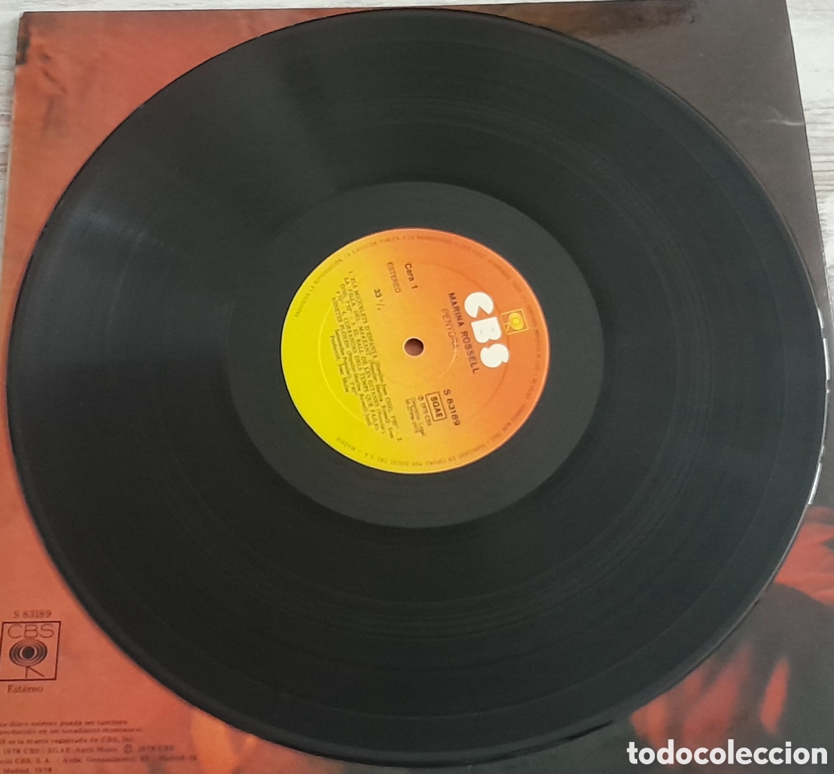 Discos de vinilo: MARINA ROSELL - PENYORA ... - CBS 1978 - GATEFOLD - INSERT - Foto 4