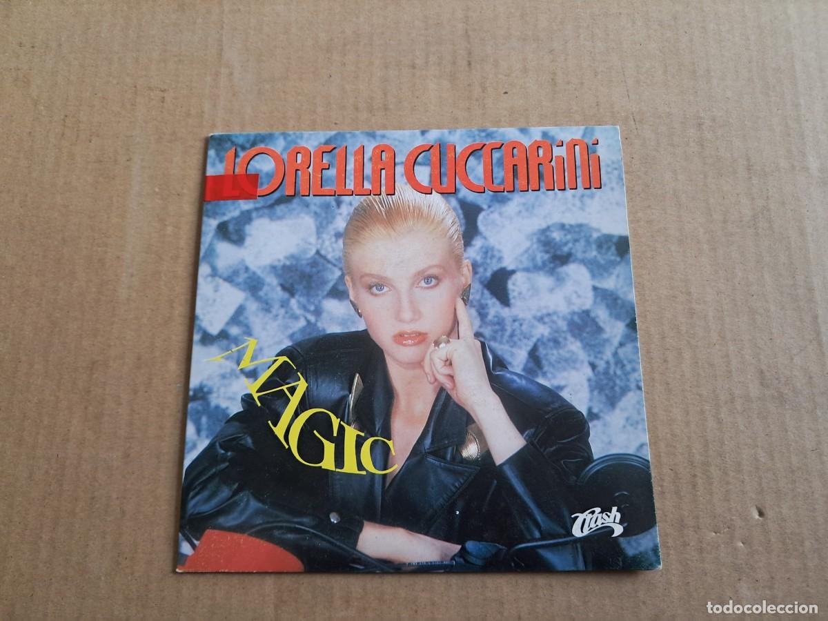 Discos de vinilo: LORELLA CUCCARINI - MAGIC SINGLE PROMOCIONAL 1990 EDICION ESPA&Ntilde;OLA - Foto 1