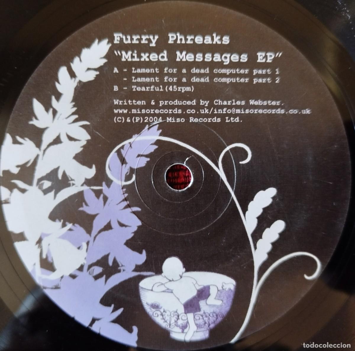 Discos de vinilo: FURRY PHREAKS ** Mixed Messages EP ** MAXI SINGLE VINILO 2004 UK - Foto 2