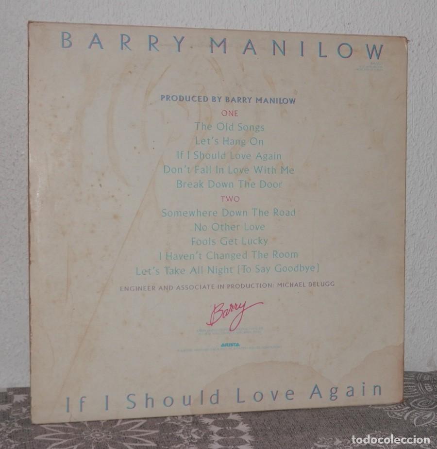 Discos de vinilo: DISCO LP DE VINILO DE BARRY MANILOW - Foto 2