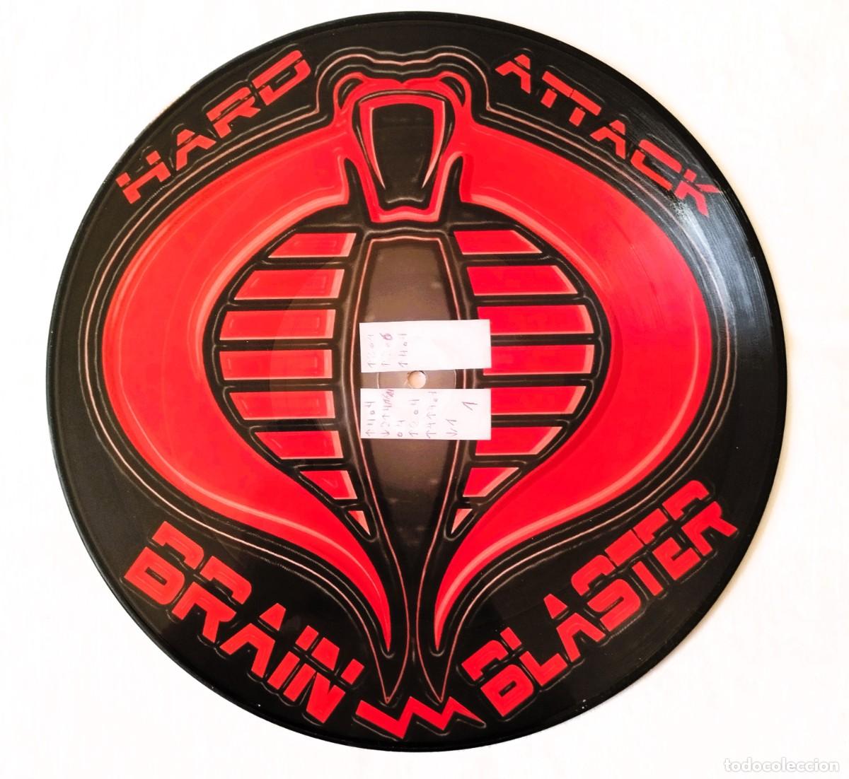 Discos de vinilo: ANTIGUO VINILO - OLD VINYL RECORD: BRAINBLASTER, HARD ATTACK - Foto 1