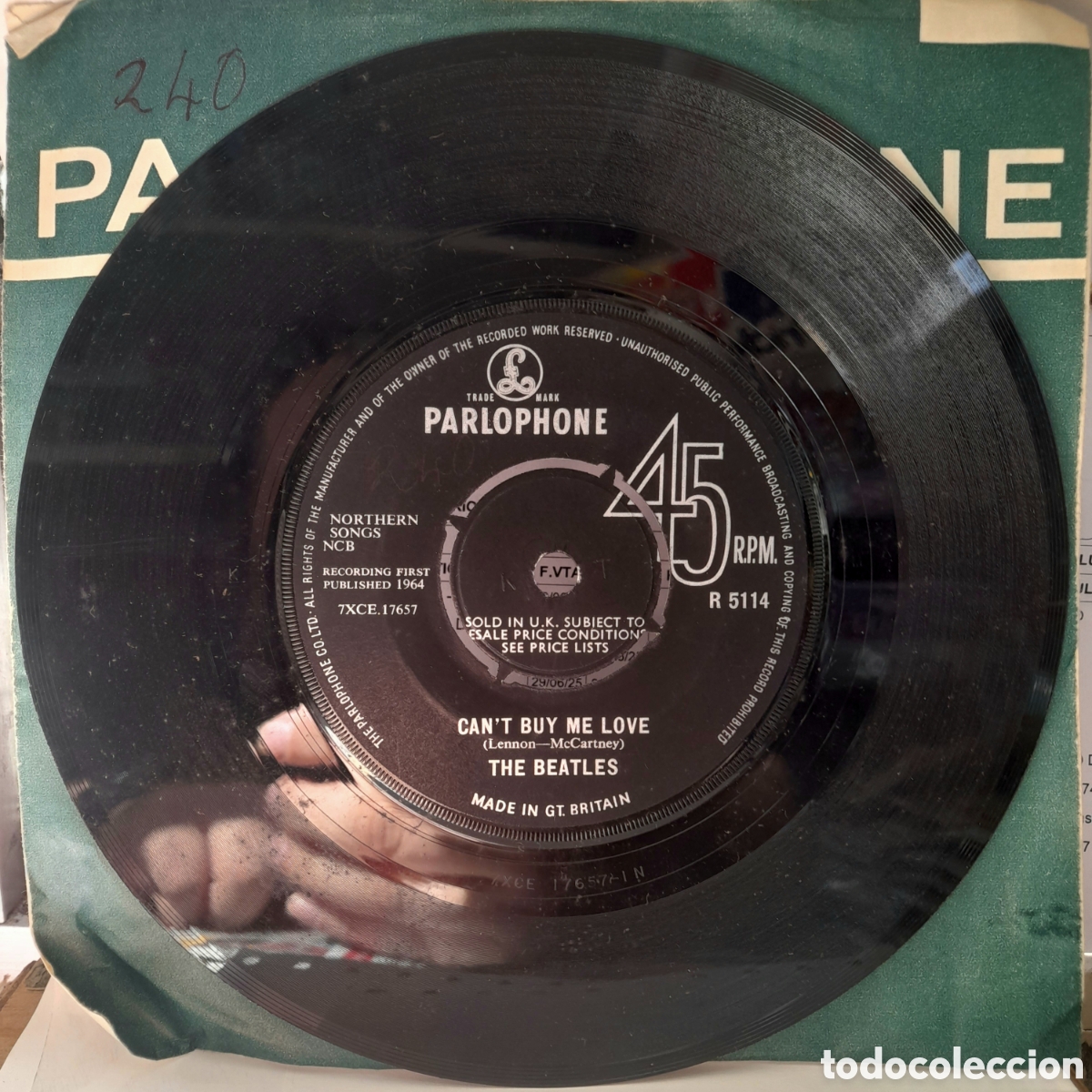 Discos de vinilo: LOTE SINGLES THE BEATLES EDICIONES INGLESAS A&Ntilde;OS 60