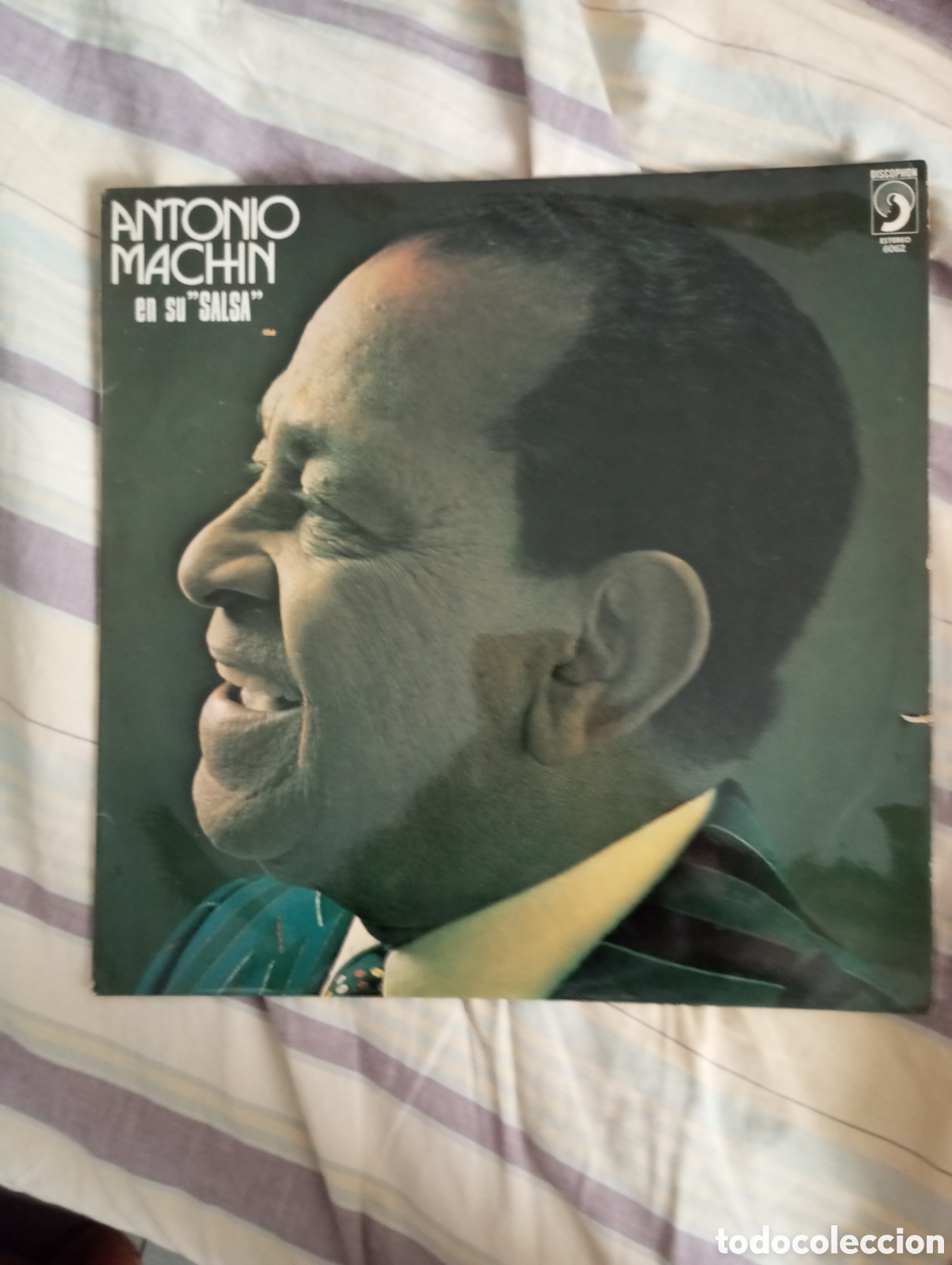 Discos de vinilo: Lp Antonio machin En su salsa 1976 - Foto 1