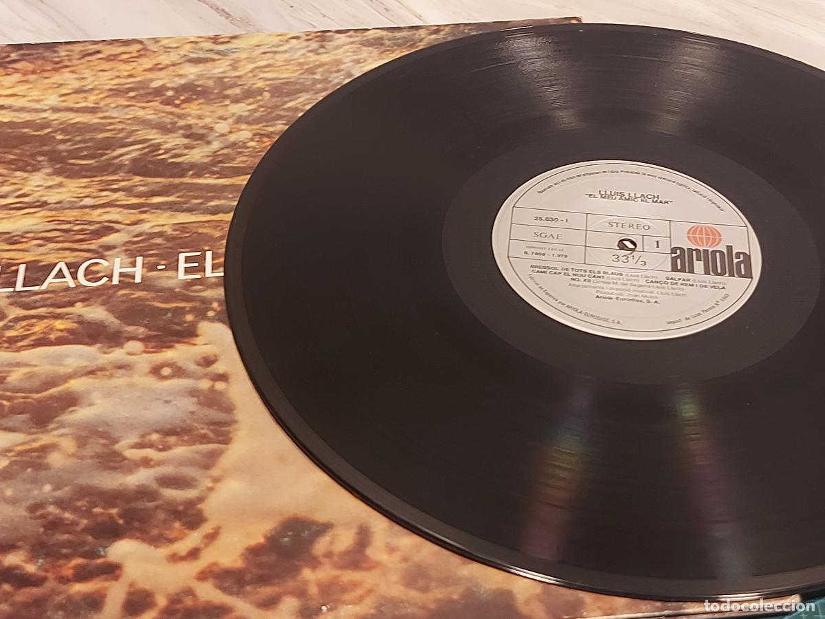 Discos de vinilo: LLU&Iacute;S LLACH / EL MEU AMIC EL MAR / LP GATEFOLD-ARIOLA-1978 / MBC. ***/*** - Foto 5