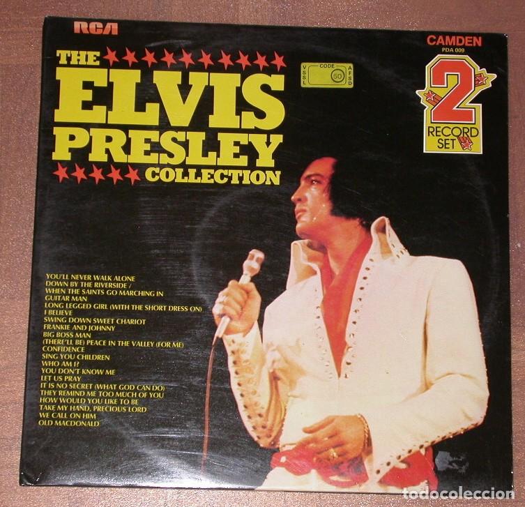 Discos de vinilo: Elvis Presley double 33t Collection EX EX - Foto 1