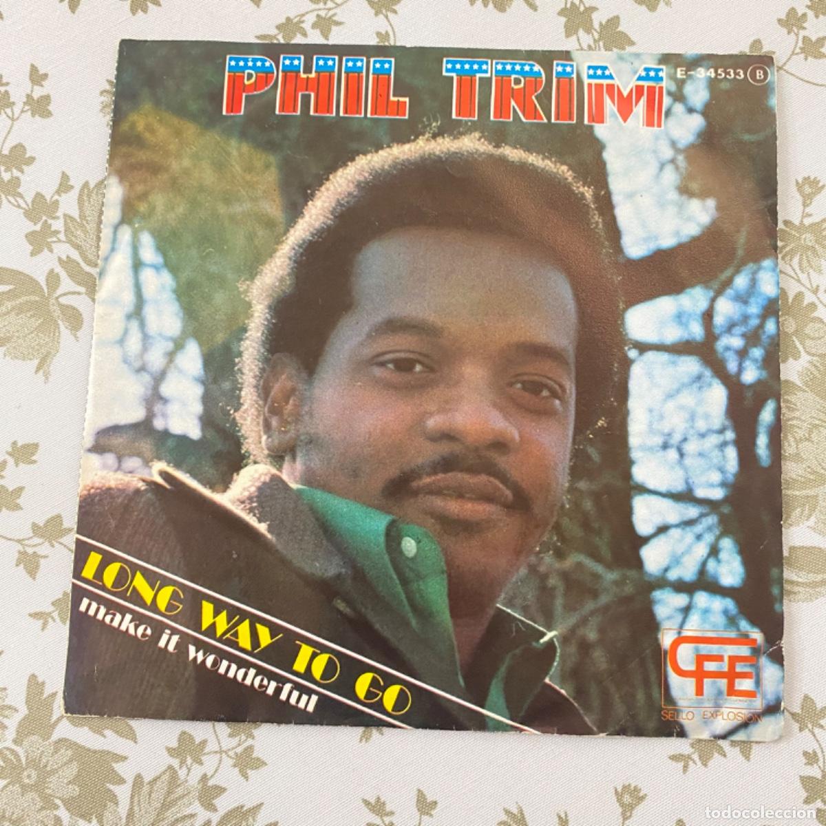 Discos de vinilo: PHIL TRIM LONG WAY TO GO - Foto 1