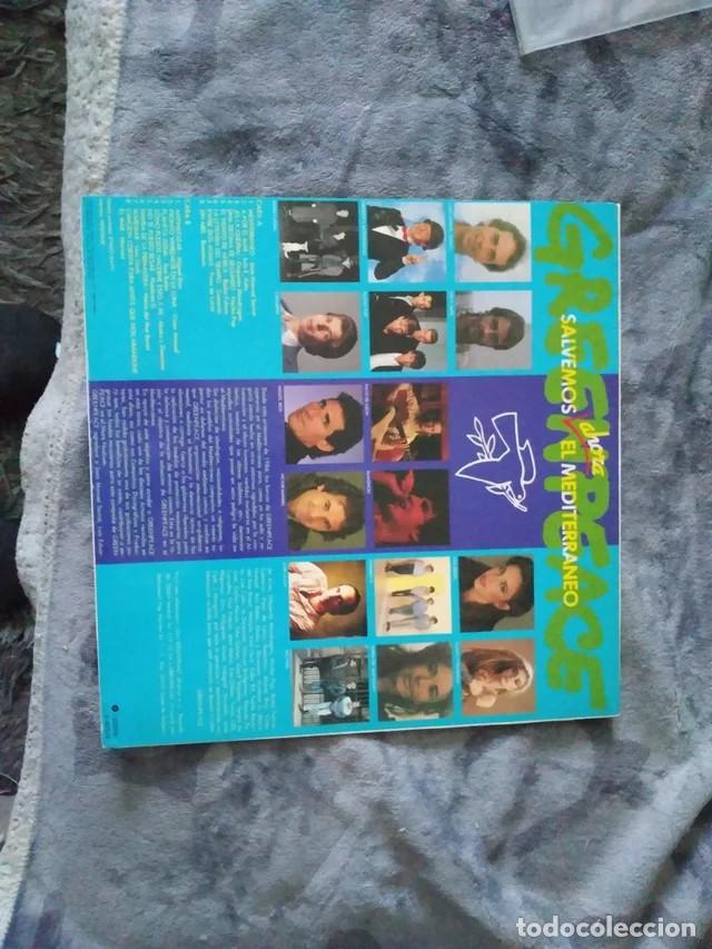 Discos de vinilo: Mecano Vinilo Greenpeace - Foto 3