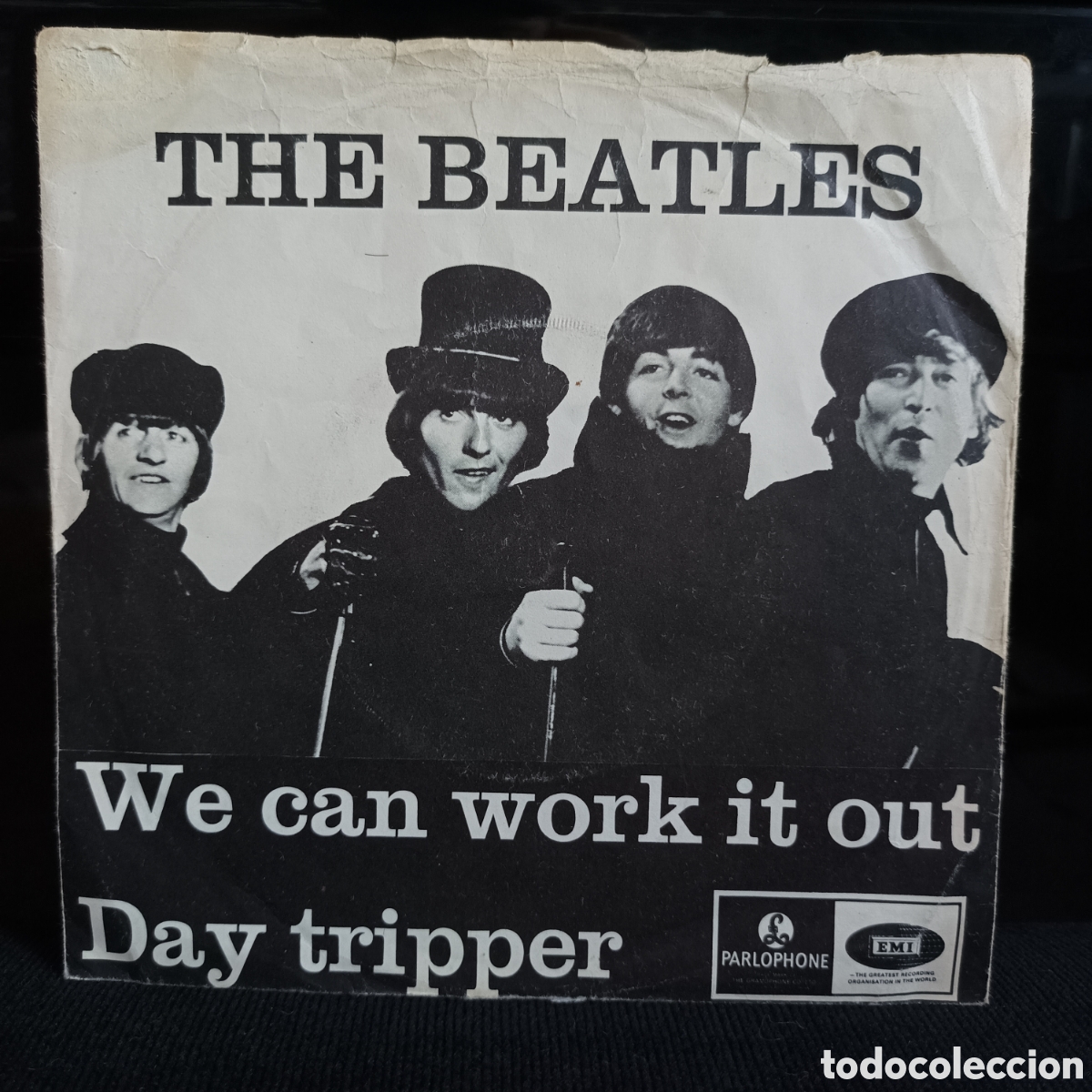 Discos de vinilo: The Beatles - We Can Work It Out 1965 Dinamarca - Foto 1