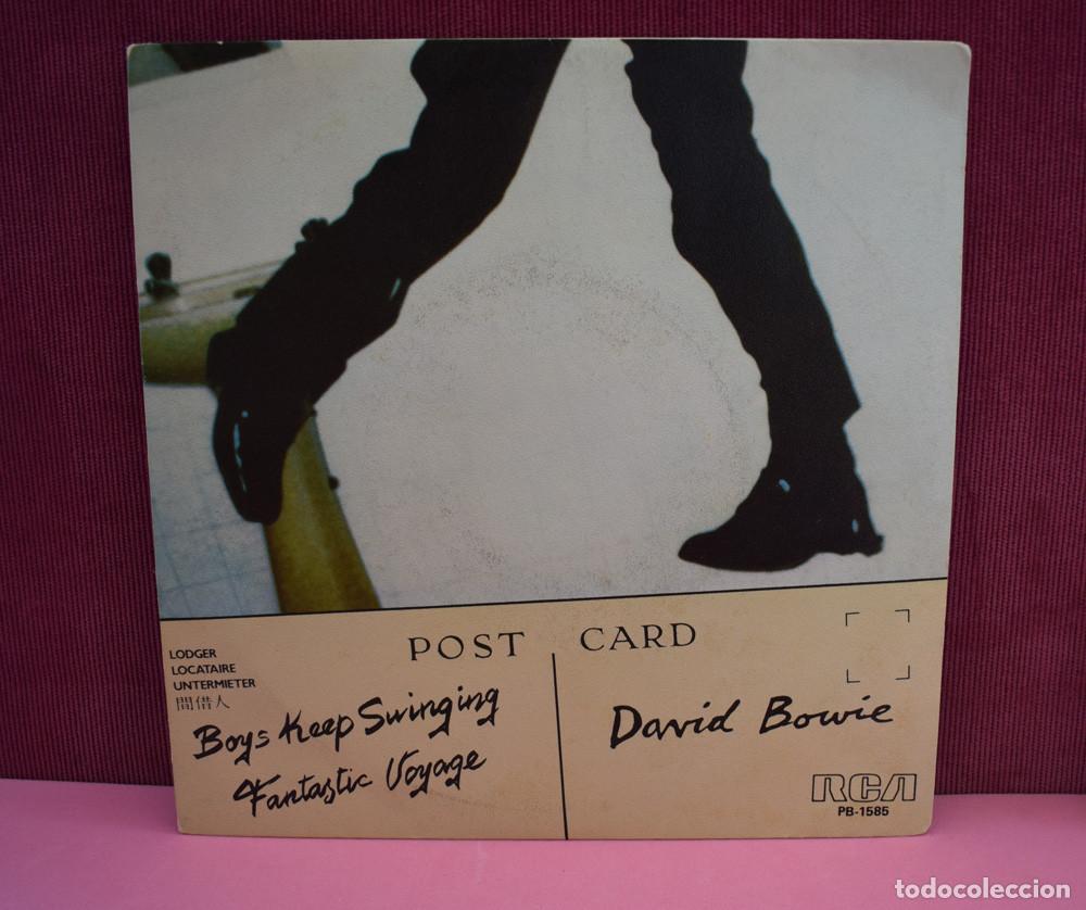 Discos de vinilo: DAVID BOWIE &lrm;&ndash; Boys Keep Swinging - SINGLE RCA 1979 - Foto 1