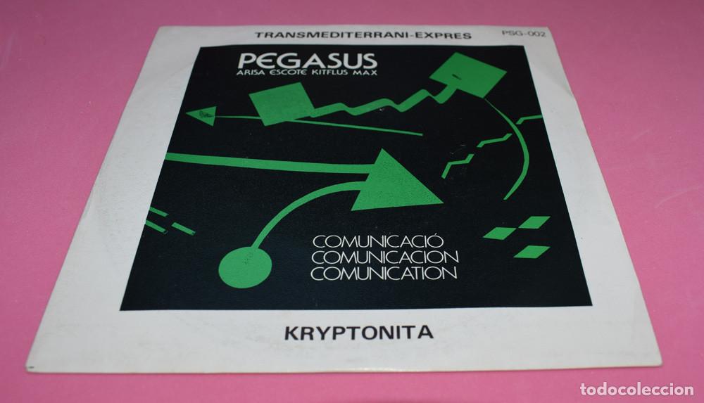 Discos de vinilo: Pegasus &ndash; Transmediterrani Express - SINGLE PROMO 1983 - Foto 1