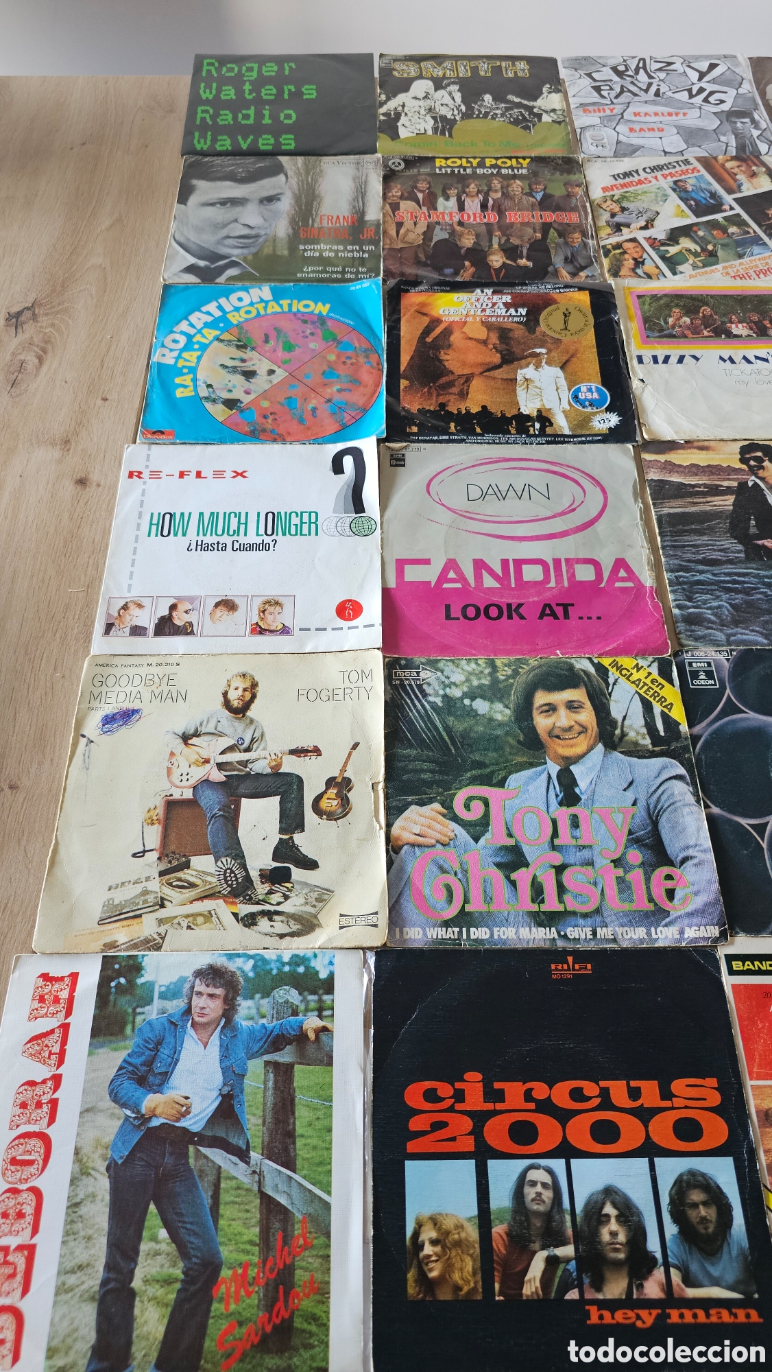 Discos de vinilo: 64 Singles Pop internacional varias d&eacute;cadas. - Foto 2