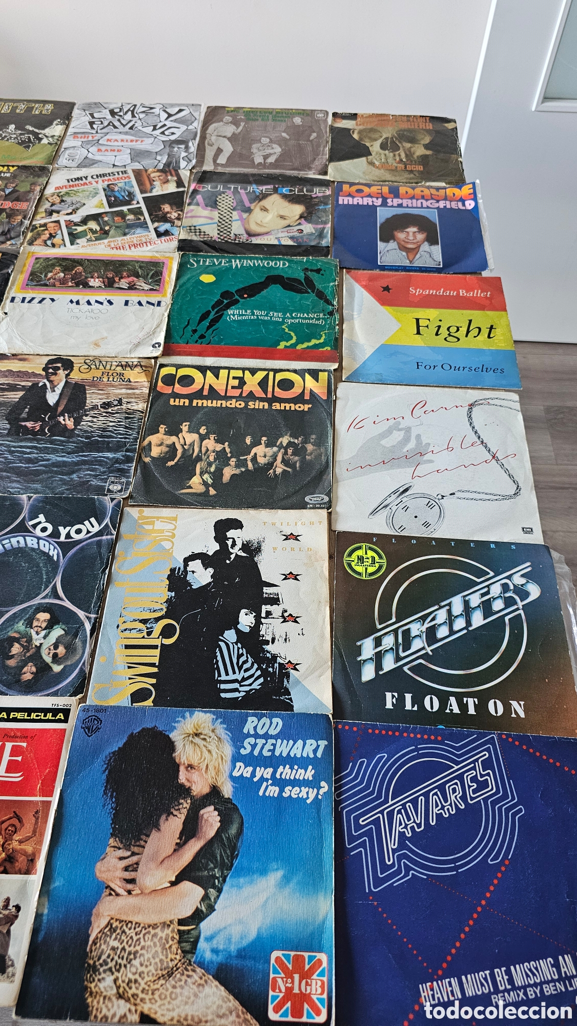Discos de vinilo: 64 Singles Pop internacional varias d&eacute;cadas. - Foto 4