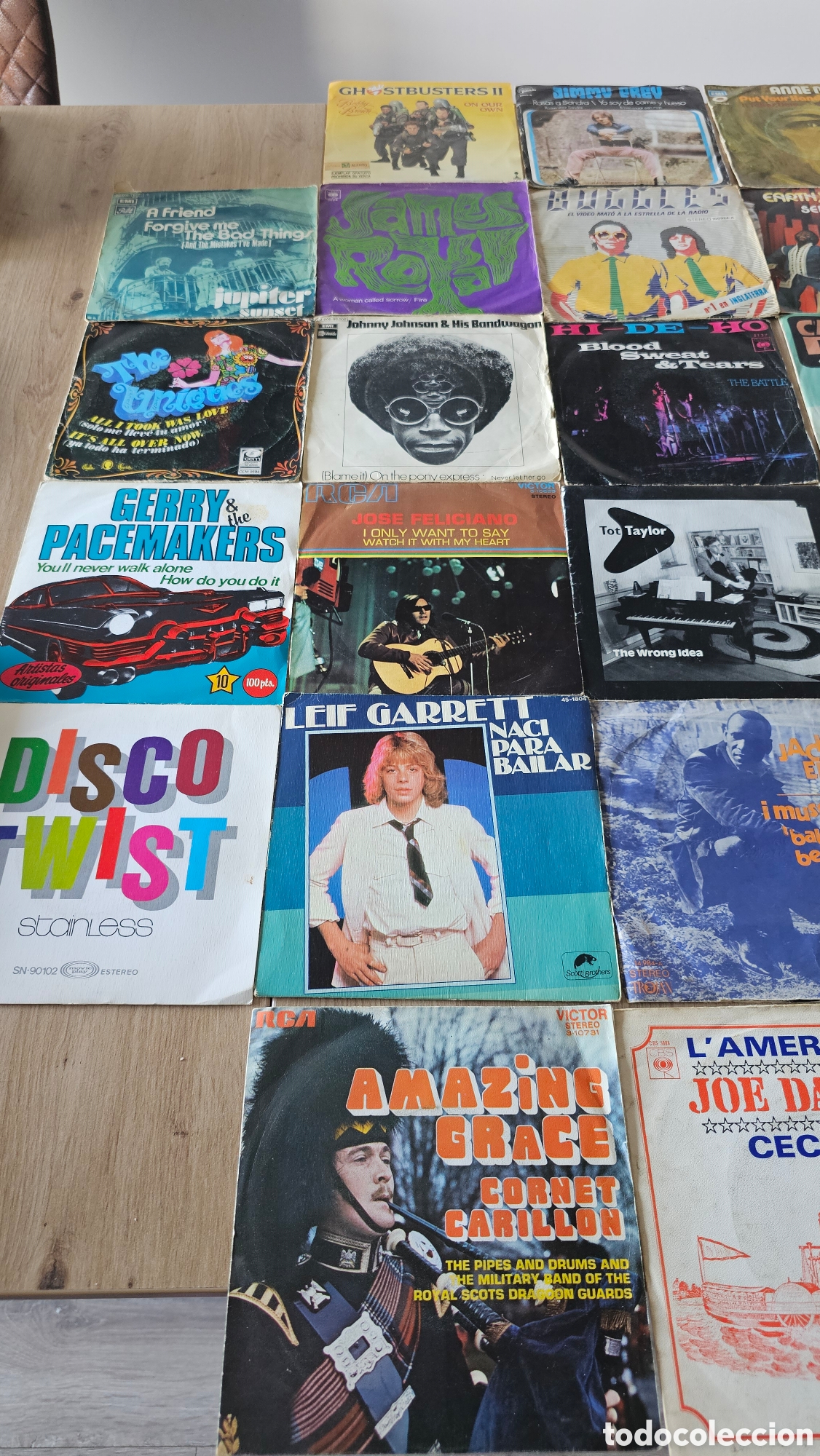Discos de vinilo: 64 Singles Pop internacional varias d&eacute;cadas. - Foto 9