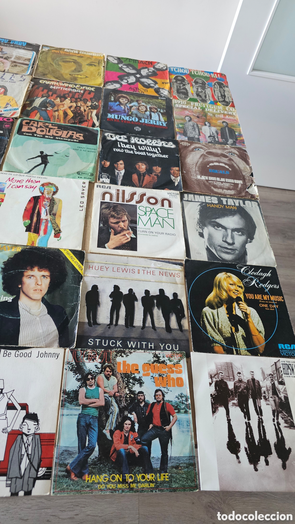 Discos de vinilo: 64 Singles Pop internacional varias d&eacute;cadas. - Foto 11