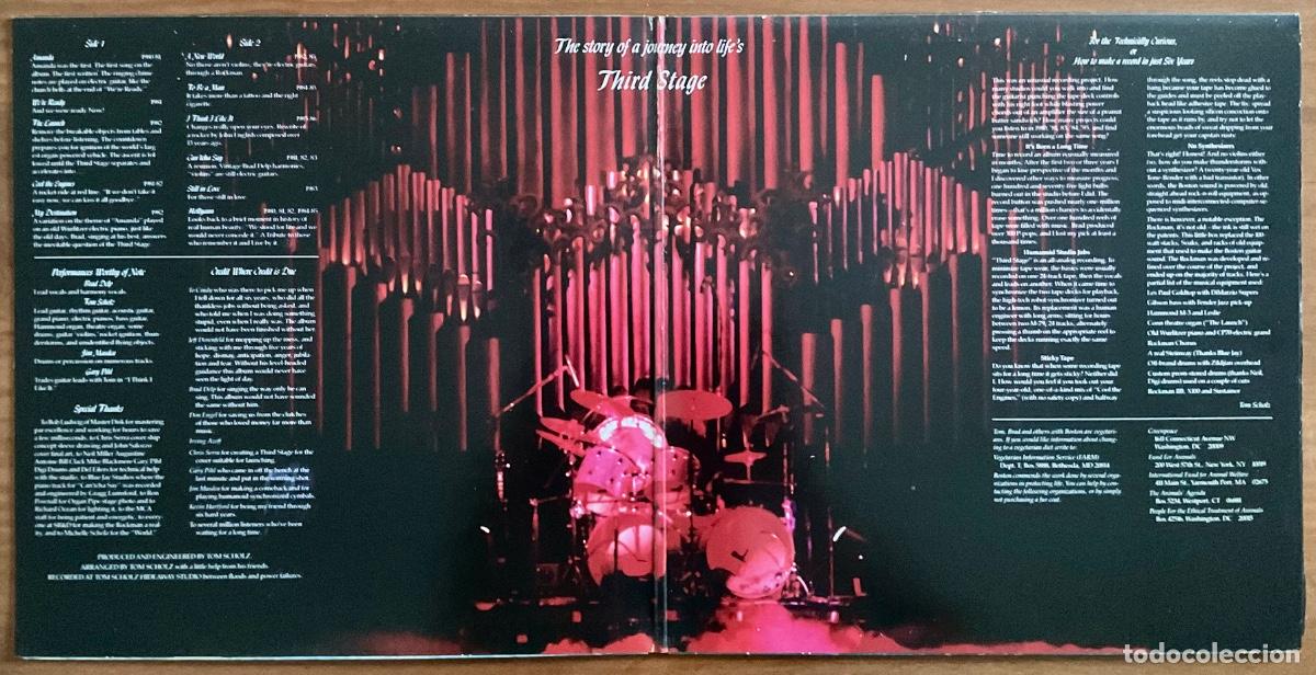 Discos de vinilo: BOSTON - THIRD STAGE - Foto 3