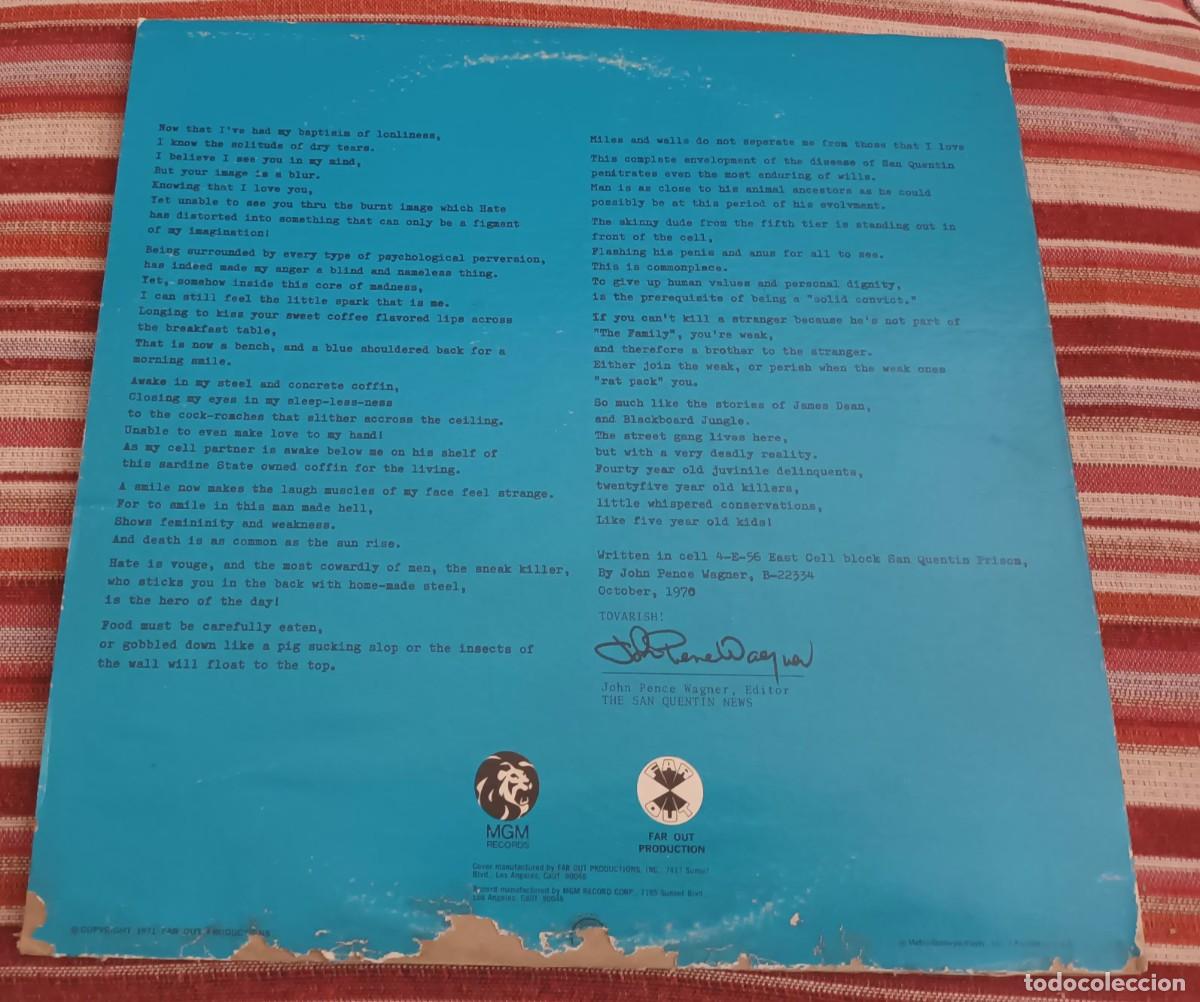 Discos de vinilo: ERIC BURDON AND JIMMY WITHERSPOON - LP GUILTY! - Foto 2