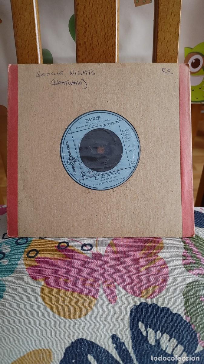 Discos de vinilo: HEATWAVE-SINGLE BOOGIE NIGHTS - Foto 1