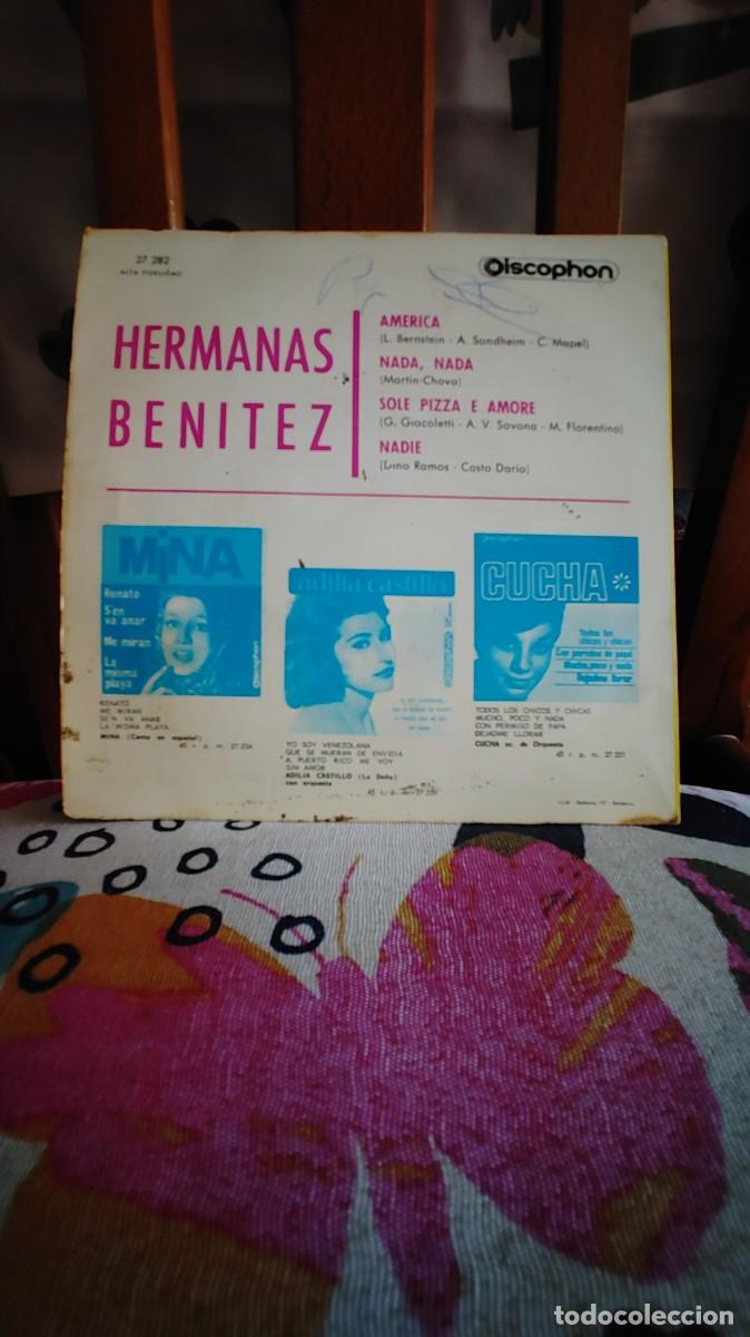 Discos de vinilo: HERMANAS BENITEZ-EP AMERICA +3 - Foto 2