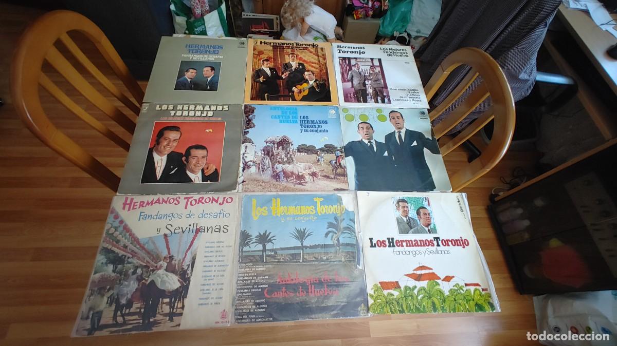 Discos de vinilo: HERMANOS TORONJO-LOTE DE 9 LPS - Foto 1