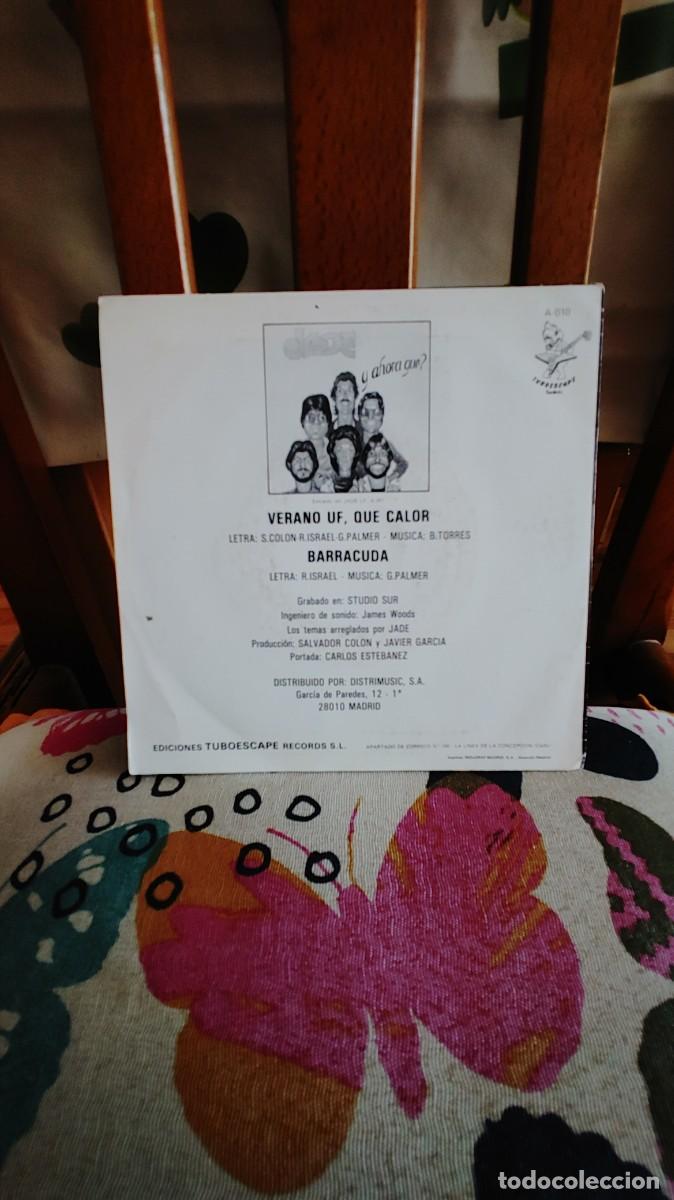 Discos de vinilo: JADE-SINGLE VERANO UF QUE CALOR - Foto 2