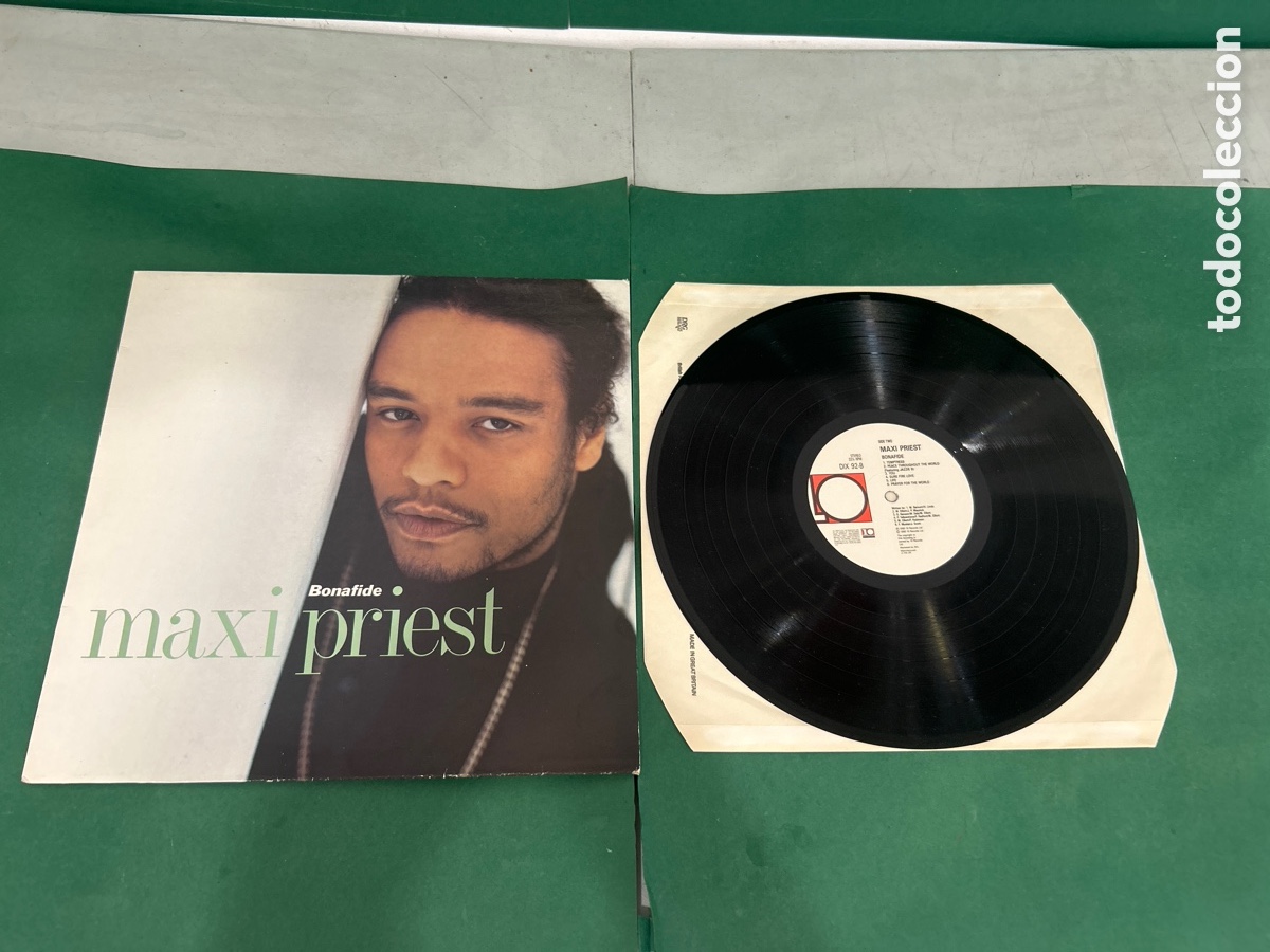 Discos de vinilo: BONAFIDE ( MAXI - PRIEST ) LP 1990 - Foto 1