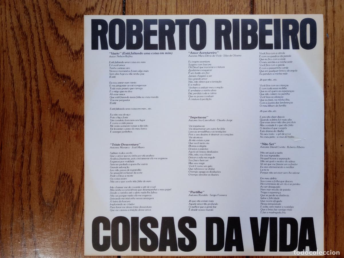 Discos de vinilo: Roberto Ribeiro - coisas da vida - Foto 4