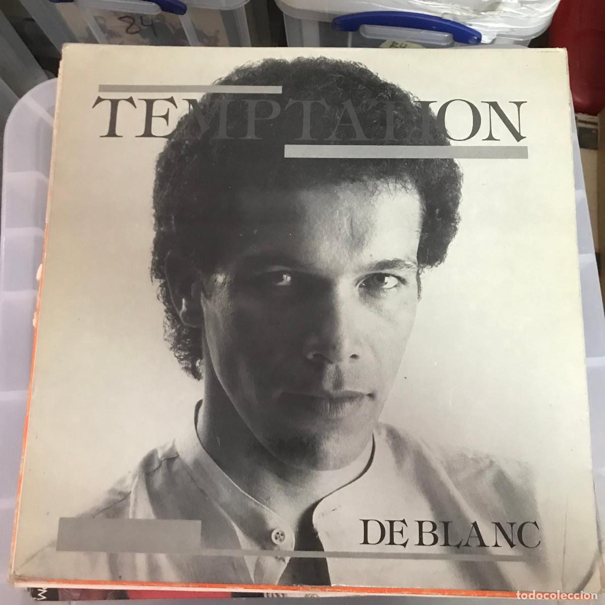 Discos de vinilo: DE BLANC - TEMPTATION - 12&rdquo; MAXISINGLE AVATAR 1982 - Foto 1