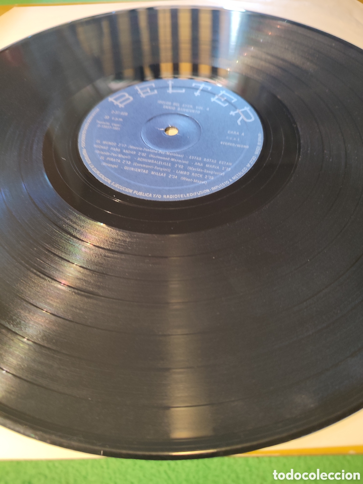 Discos de vinilo: Ennio Sangiusto - &Iacute;dolos del ayer Vol 4 - Foto 3