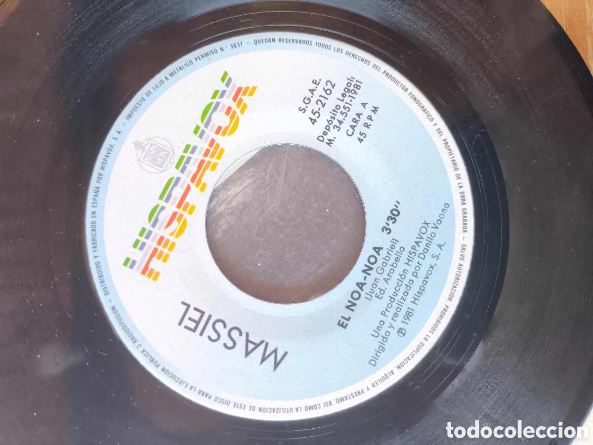 Discos de vinilo: Masiel e noano13 singles - Foto 3