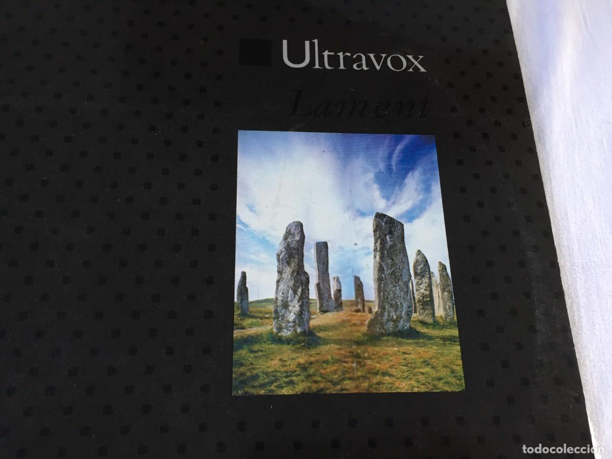 Discos de vinilo: ULTRAVOX (LP) LAMENT A&Ntilde;O &ndash; 1984 - Foto 2