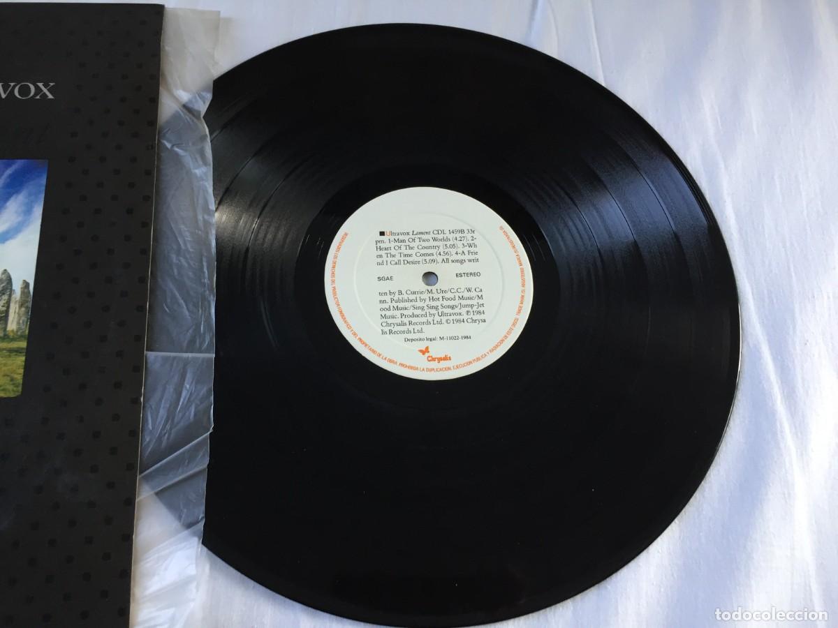 Discos de vinilo: ULTRAVOX (LP) LAMENT A&Ntilde;O &ndash; 1984 - Foto 5