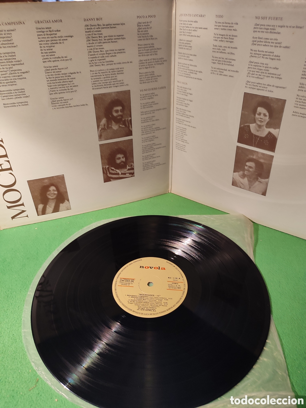 Discos de vinilo: Mocedades - Mocedades 10 1975 - Foto 2