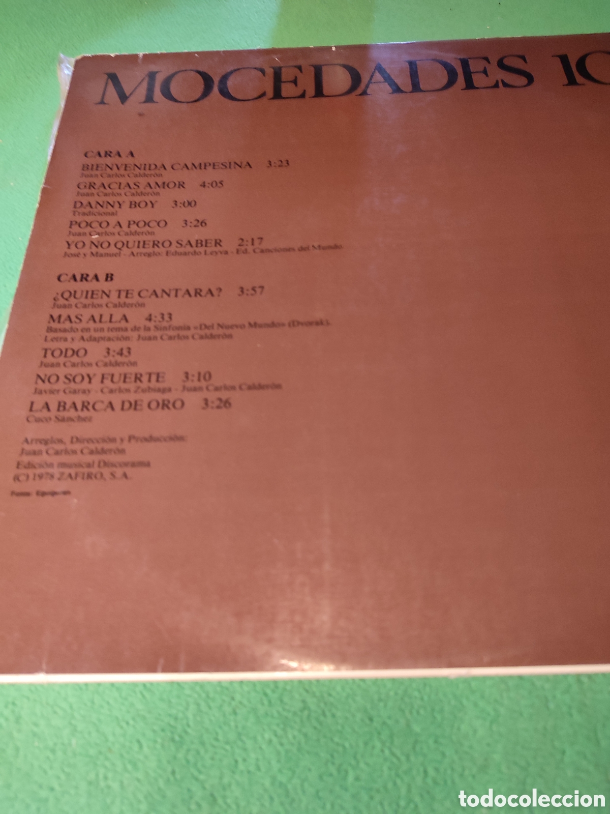 Discos de vinilo: Mocedades - Mocedades 10 1975 - Foto 3