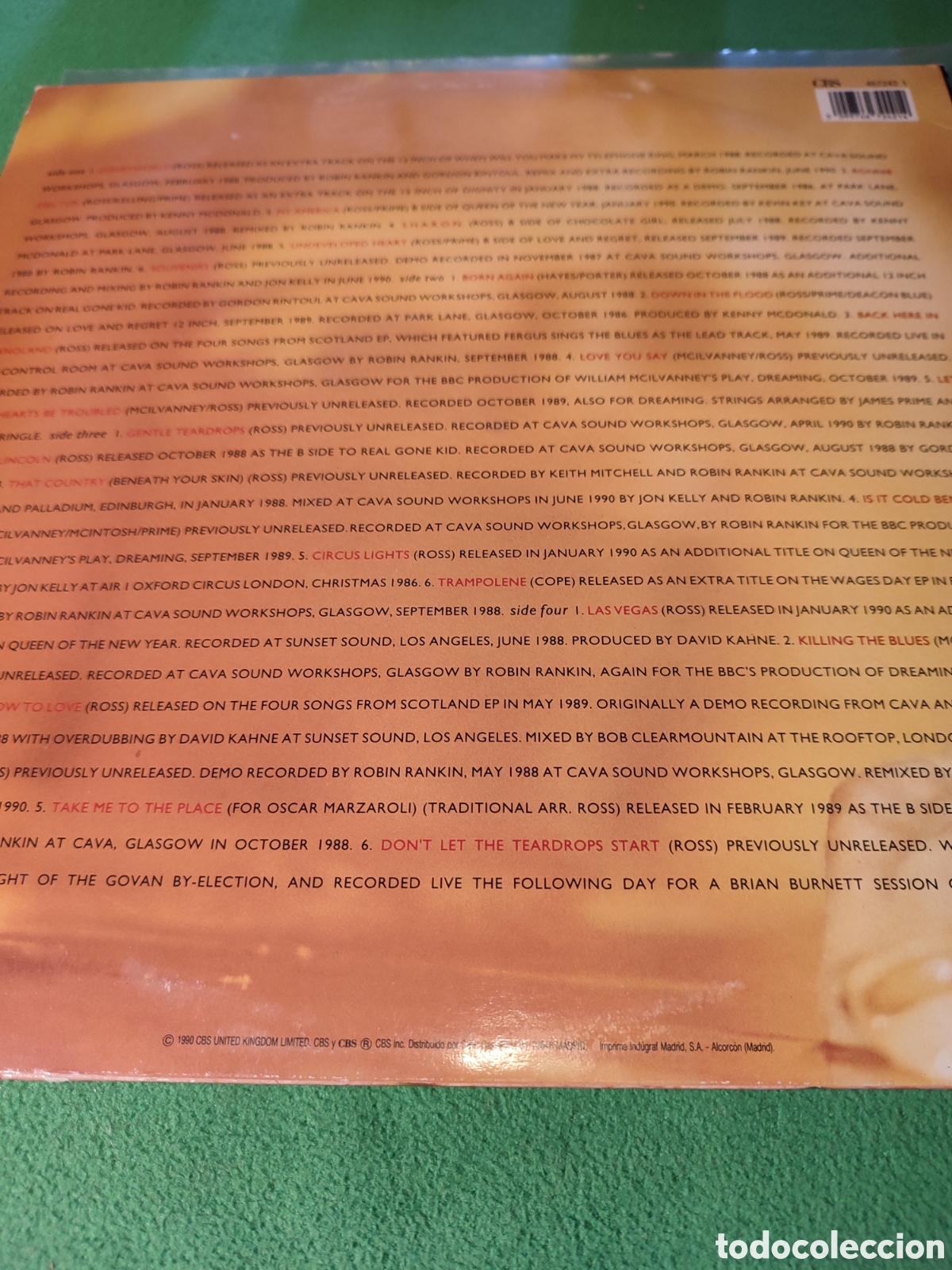Discos de vinilo: Deacon Blue - Ooh Las Vegas 2 Lps - Foto 3