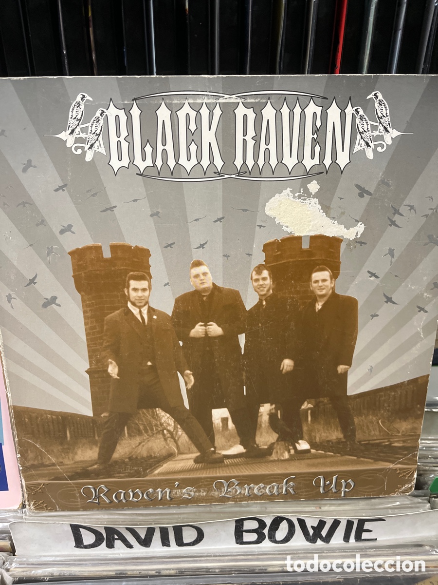 Discos de vinilo: black raven raven break up - Foto 1