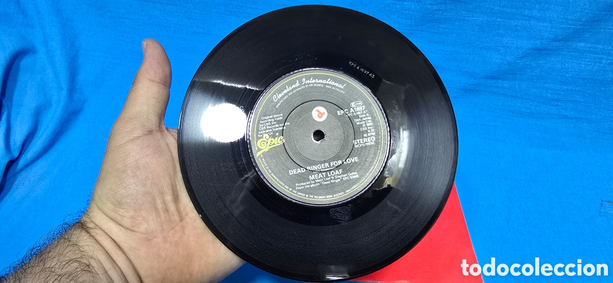 Discos de vinilo: MEAT LOAF . DEAD RINGER FOR LOVE - Foto 3
