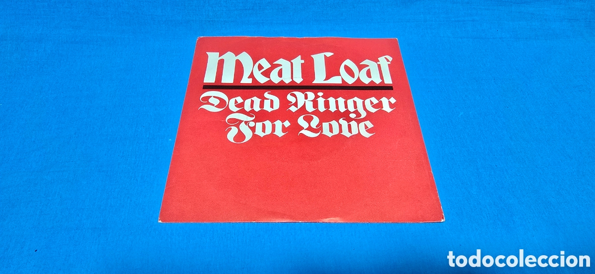 Discos de vinilo: MEAT LOAF . DEAD RINGER FOR LOVE - Foto 1
