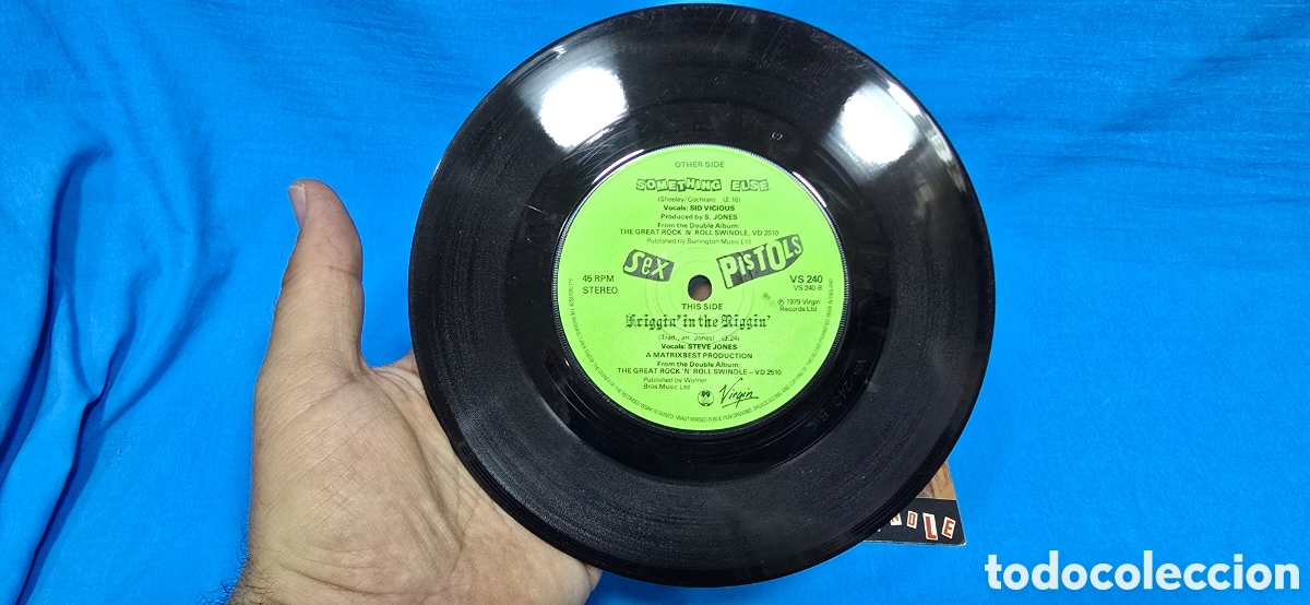 Discos de vinilo: SEX PISTOLS , SOMETHING ELSE - Foto 2