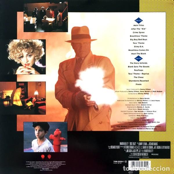 Discos de vinilo: Danny Elfman &ndash; Dick Tracy - LP - Foto 2