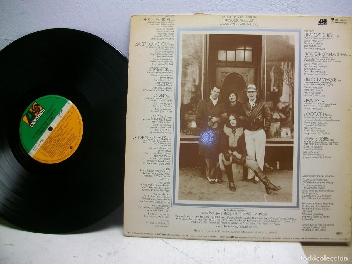 Discos de vinilo: Manhattan Transfer -Same (1975) LP - Foto 2