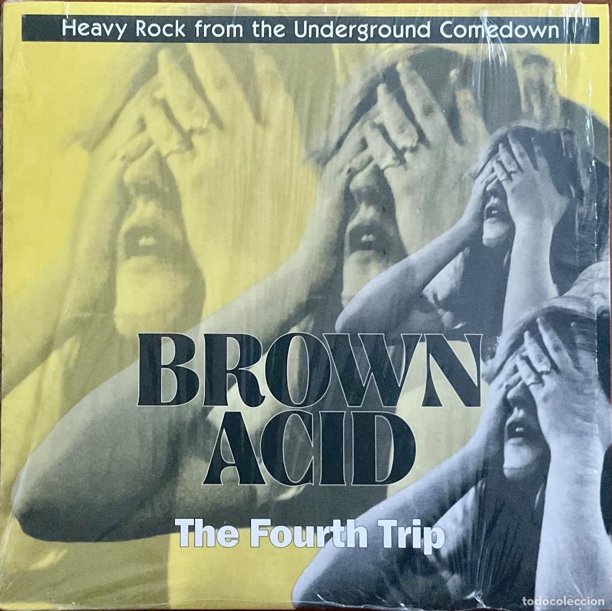Discos de vinilo: BROWN ACID: THE FOURTH TRIP - VARIOS - Foto 1