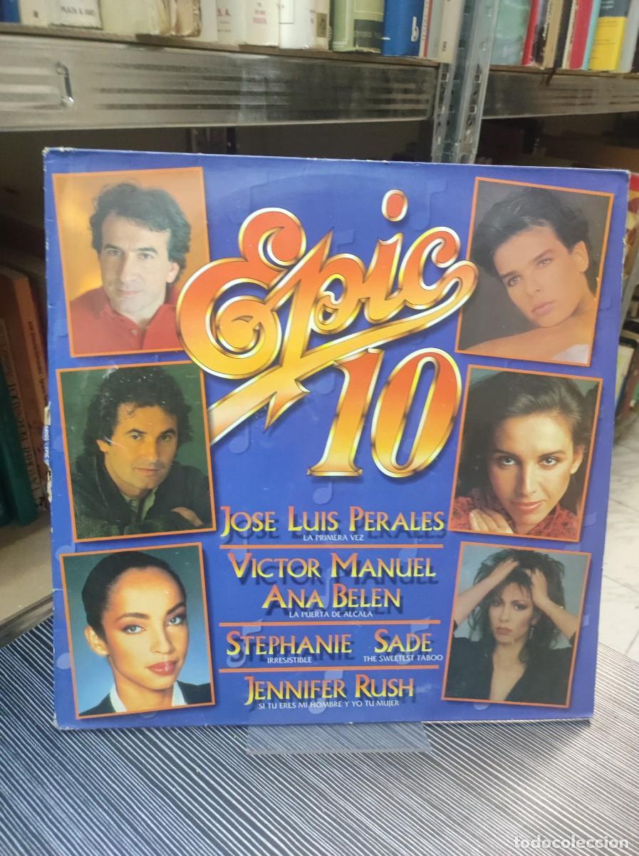 Discos de vinilo: Epic 10 exitos de Espa&ntilde;a - Foto 1